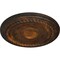 Ekena Millwork Alexandria Rope Ceiling Medallion (Fits Canopies up to 4 5/8"), 19 5/8"OD x 1 1/2"P, Rust CM18ALRUS - alternate 2